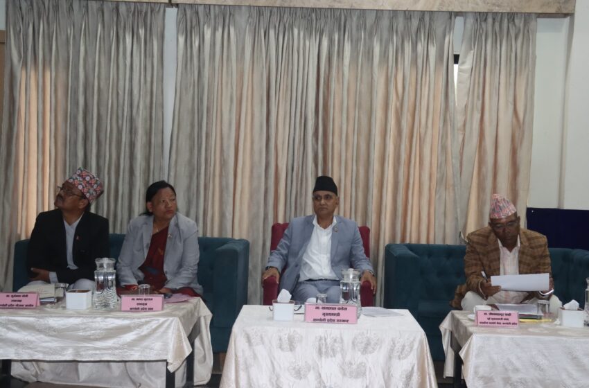  योजना छनोट र बजेट विनियोजनमा सुधार अझै आवश्यक : मुख्यमन्त्री कँडेल