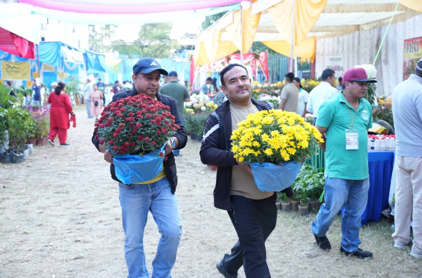 गोदावरी पुष्प मेला २०८२ सम्पन्न, पाँच दिनमा १ करोड ३३ लाखको कारोबार