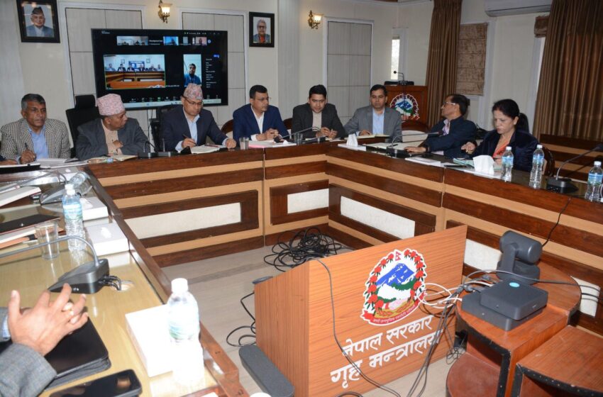  निर्वाचनका लागि गृहको ग्रिन सिग्नल: ७७ जिल्लामै व्यवस्थापकीय र सुरक्षा तयारी पूरा