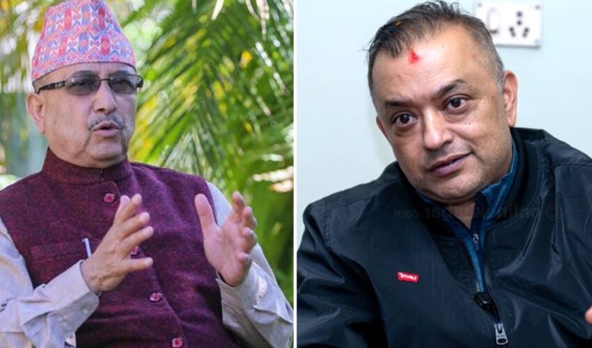  गोल्फुटार पुगेर गगन थापाले भेट पूर्णबहादुर खड्का