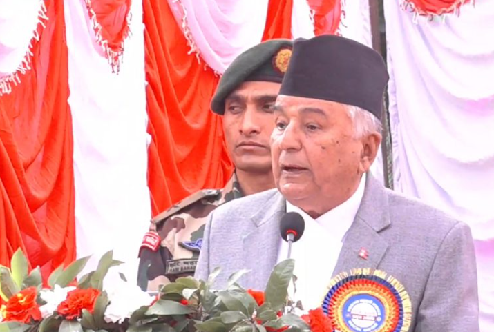  निजी क्षेत्र ‘कर तिर्ने मेसिन’ मात्र होइन, देशको ‘आर्थिक इन्जिन’ हो: राष्ट्रपति पौडेल